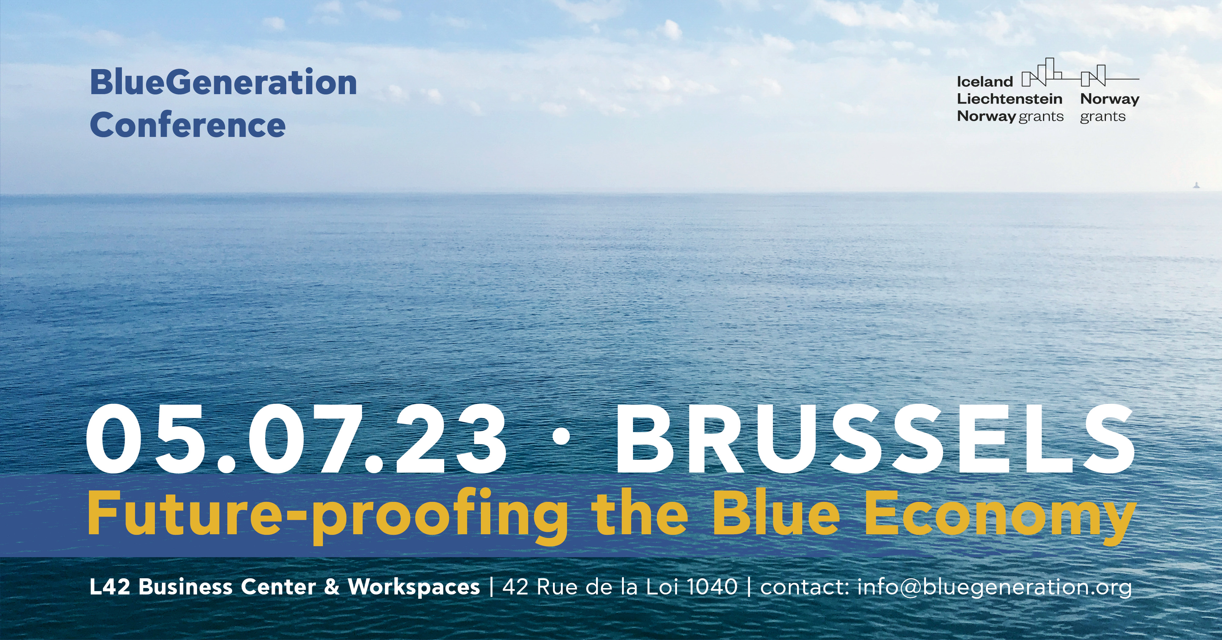 2nd BlueGeneration International Conference “Future-proofing the blue economy”